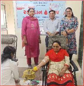 બીલીમોરામાં રક્તદાન શિબિર યોજાઈ