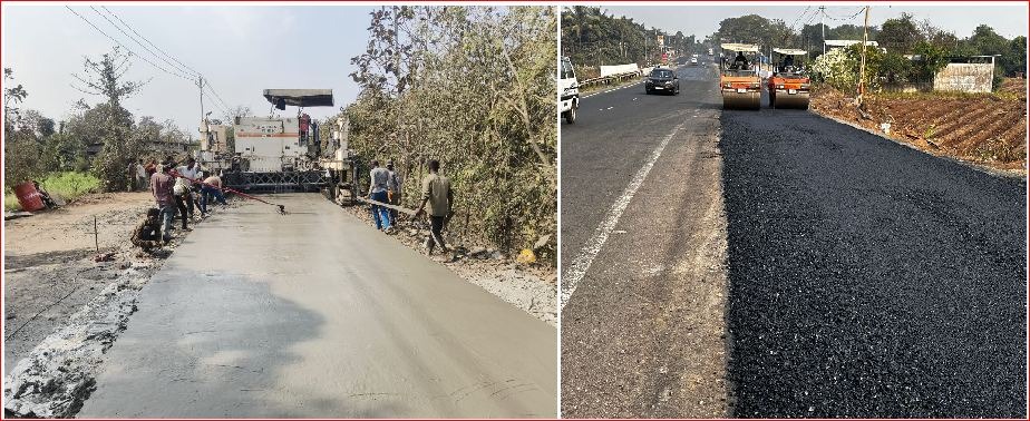 નવસારી જિલ્લામાં વિવિધ માર્ગોની સમારકામની કામગીરી વેગમાં