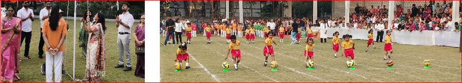 વાપીની ઍલ.જી. હરિયા શાળામાં પ્રજાસત્તાક દિને રમતોત્સવ યોજાયો