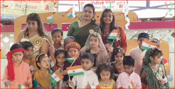 વાપીની શિશુવિહાર વિદ્યાવિહાર સ્કૂલમાં ગણતંત્ર દિવસ ઉજવાયો