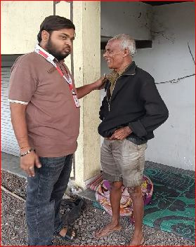 નાનાપોઢામાં રસ્તે ભટકતા ત્રણ મનોદિવ્યાંગ વ્યક્તિનું સફળ રેસ્કયુ