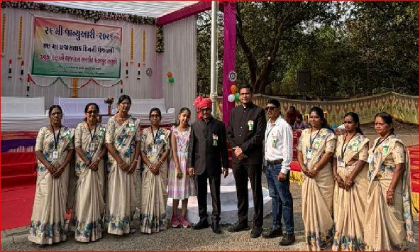 ધરમપુરમાં પ્રજાસત્તાક દિવસ દેશભક્તિપૂર્ણ માહોલમાં ઉજવાયો
