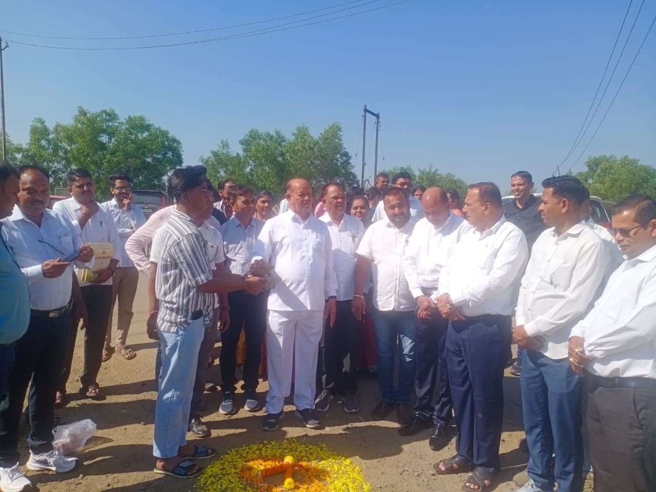 કલગામ મારુતિ નંદનના મુખ્ય માર્ગનું ખાતમુહૂર્ત કરાયું