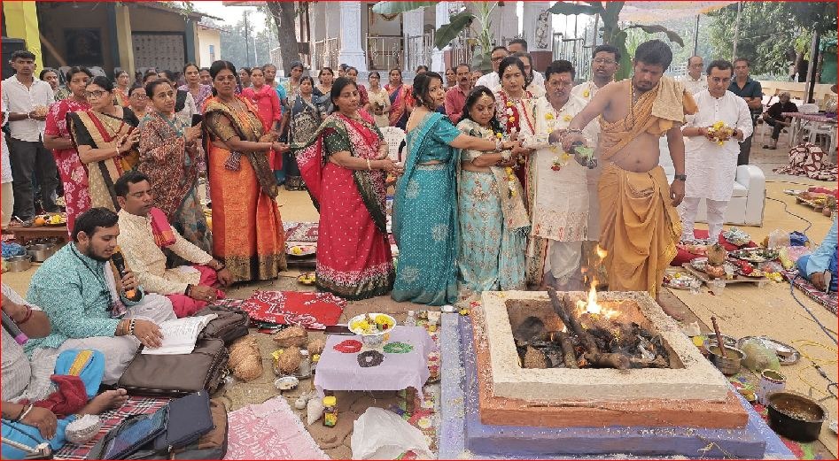 ધનોરીમાં ધનેશ્વર મહાદેવ મંદિરમાં વિષ્ણુ યજ્ઞ યોજાયો