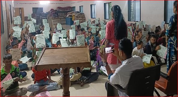 લિંગા આશ્રમ શાળામાં મહિલા સુરક્ષા સેમિનાર સાથે પ્રજાસત્તાક પર્વની ઉજવણી