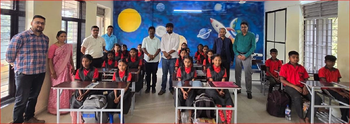 ખેરલાવ પ્રા. શાળાને ૩૦ બેન્ચોની ભેટ અપાઈ