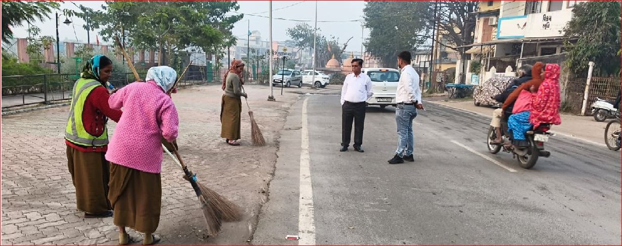પારડીમાં સાફ-સફાઈ કાર્યક્રમ યોજાયો