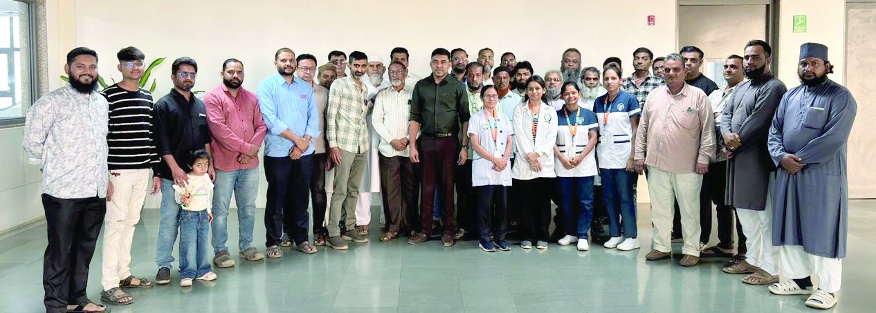 સેલવાસમાં હજયાત્રુઅો માટે વેકસીનેશન કેમ્પ યોજાયો