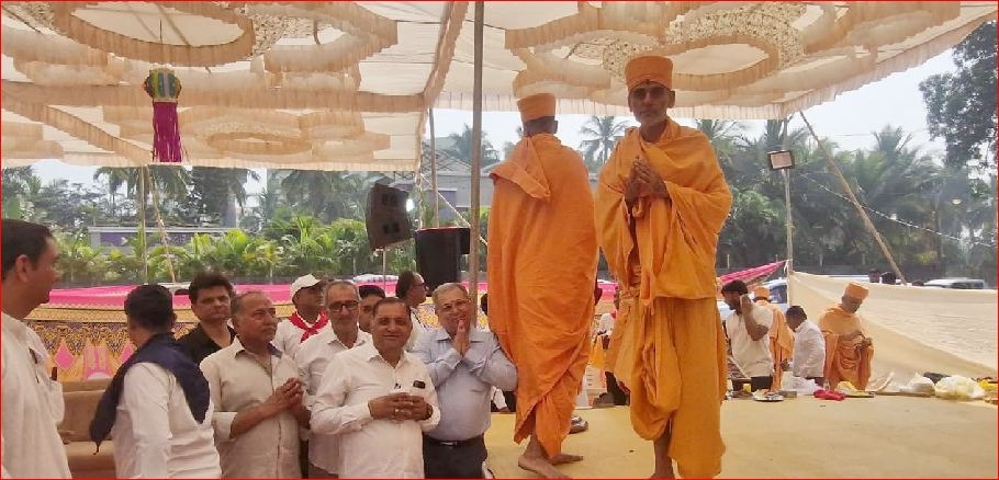 ઉમરગામમાં બીઍપીઍસ સ્વામિનારાયણ મંદિરનો શિલાન્યાસ કરાયો