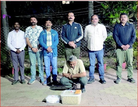 ડુંગરીથી પોષડોડાના ૩ કિલો જથ્થા સાથે ઍક ઝડપાયો