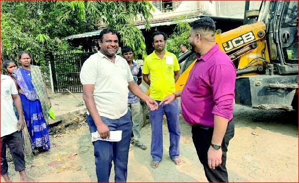 ઉમરગામના ટીડીઅો નારગોલની અોચિંતી મુલાકાતે