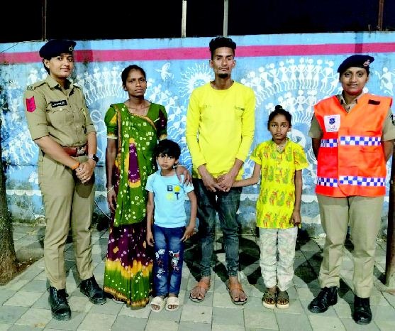 ધરમપુર પોલીસે મિશન મિલાપનું નામ સાર્થક કર્યુ