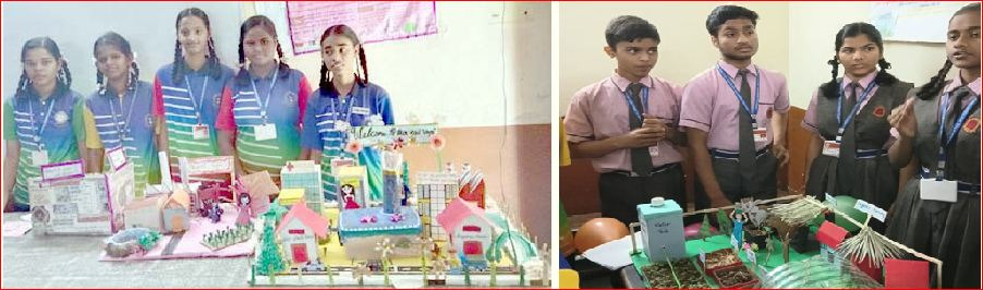વાપીની સરદાર વલ્લભભાઈ પટેલ હાઈ.માં વિજ્ઞાન પ્રદર્શન યોજાયું