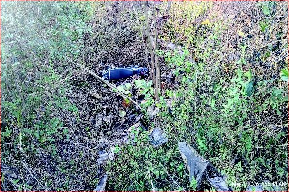 વઘઈ-આહવા રોડ પર બાઈક સવારનું અકસ્માતમાં મોત