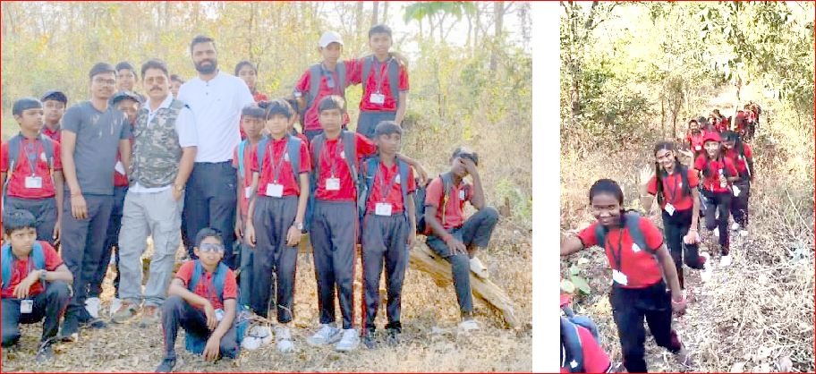 મોટીઢોલ ડુંગરી પ્રા. શાળાના વિદ્યાર્થીઓ માટે ‘પ્રકૃતિ અભ્યાસ યાત્રા’ યોજાઈ