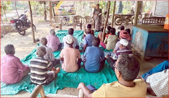 શેરીમાળમાં કુદરતી ખેતી અંગે માર્ગદર્શન અપાયું