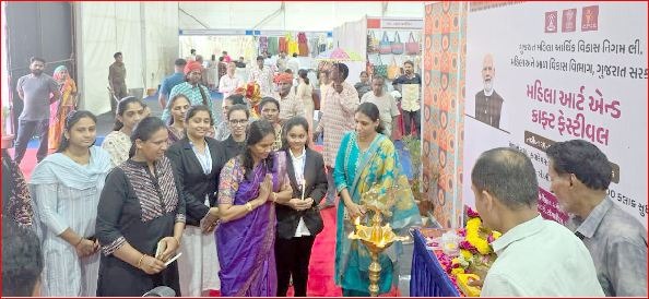 વલસાડમાં મહિલા આર્ટ ઍન્ડ ક્રાફટ ફેસ્ટિવલનો પ્રારંભ