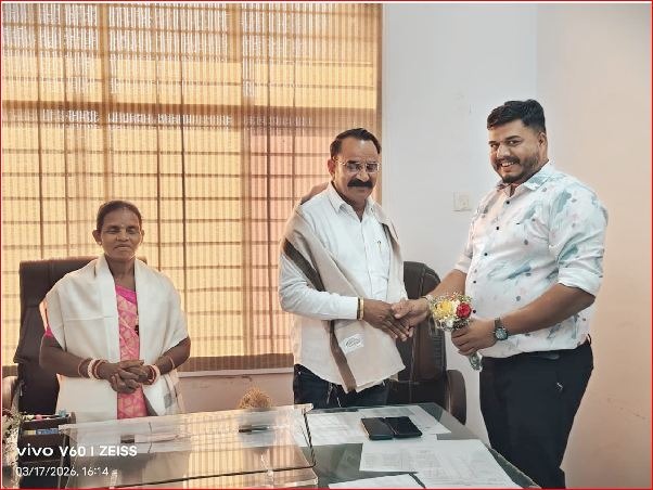 ઉમરગામ તા. પં.ના હોદ્દેદારોનો કાર્યકાળ પૂર્ણ થતાં સન્માન કરાયું