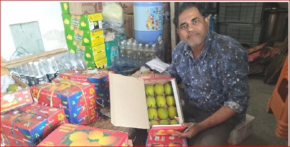 વાપીમાં રત્નાગીરી હાફૂસ કેરીનું આગમન થયું