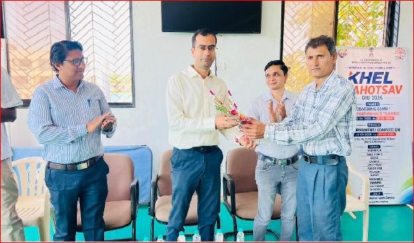 થ્રીડીમાં ખેલ મહોત્સવના વિજેતા ખેલાડીઓનો સન્માન સમારોહ યોજાયો