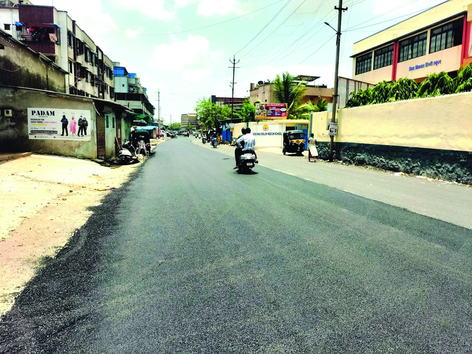 વાપી ટાંકી ફળિયાના રસ્તાનું નવિનીકરણ કરાયું