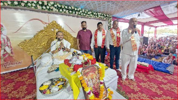ઉમરગામ ટાઉનમાં બોરઝાઈ માતા મંદિરમાં રામકથા યોજાઈ