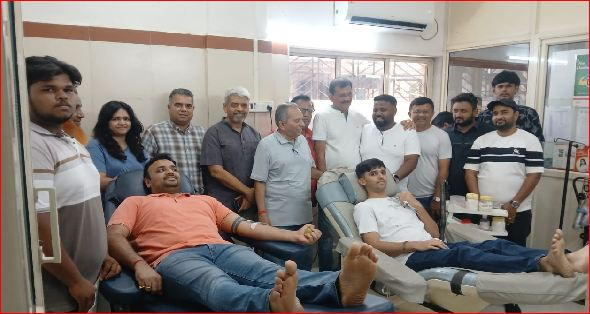 પારડીમાં રકતદાન શિબિર યોજાઈ