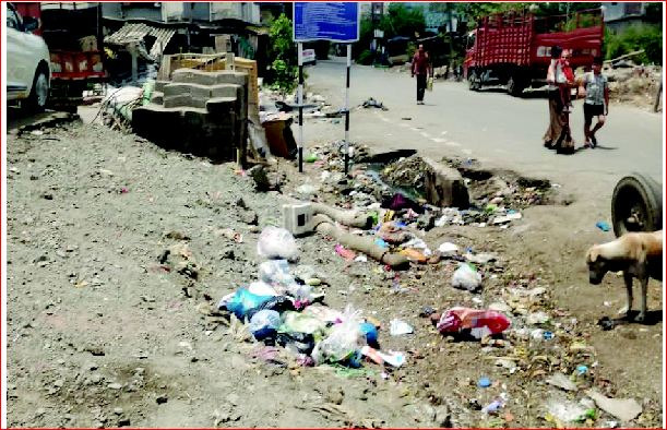 છીરીમાં સફાઈ અને રસ્તાની સમસ્યા યથાવત