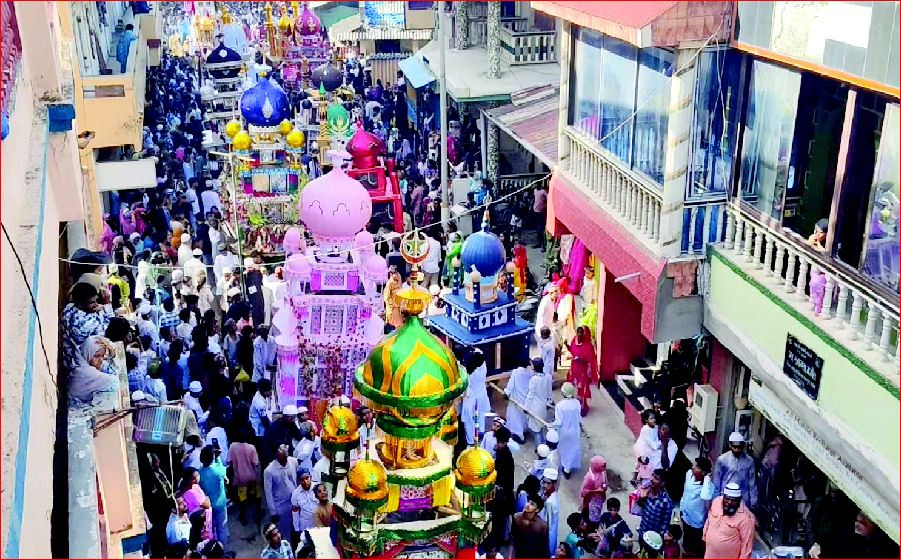 દમણમાં મોહરમ નિમિત્તે ૧૩  તાજિયાઓનું જુલુસ
