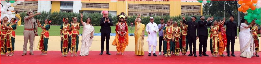 સેલવાસમાં કલેકટરના હસ્તે ધ્વજવંદન કરાયું