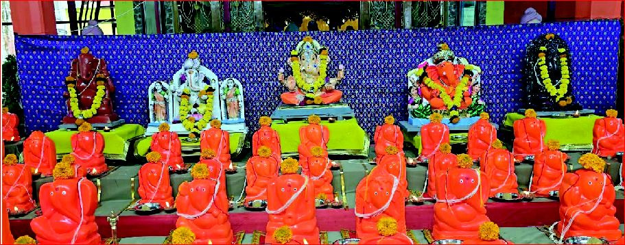 વલસાડમાં દેશના પ્રખ્યાત ૧૦૯ ગણેશજીની પ્રતિમાઓની સ્થાપના