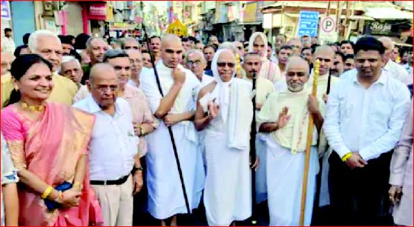 વલસાડમાં પર્યુષણ પર્વની પૂર્ણાહુતિ 