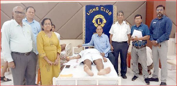 કિકરલામાં બ્લડ ડોનેશન કેમ્પ યોજાયો