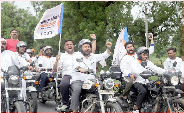 ઉમરસાડી કોટડાના ધ્રુવિલ પટેલે સેવા સંકલ્પ યાત્રામાં ભાગ લીધો