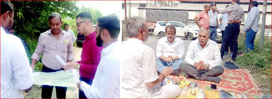 જીઆઈડીસી ઍસ્ટેટમાં વરસાદી પાણીના નિકાલ માટે રૂ.૨૫.૯૯ કરોડના પ્રોજેક્ટનું ખાતમુહૂર્ત