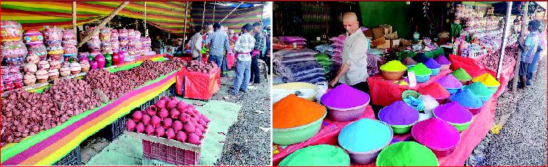 વાપીમાં પ્રકાશોત્સવ દિવાળી માટે દીવડા અને રંગોળીના સ્ટોલ શરૂ