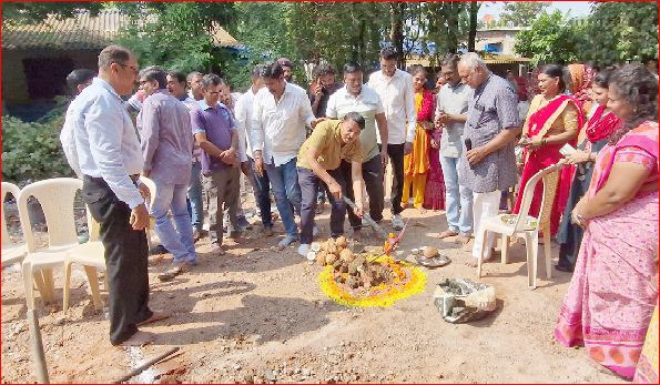 દેહરી કટવાર ફળિયામાં આંગણવાડી મકાનનુ ખાતમુહૂર્ત કરાયું