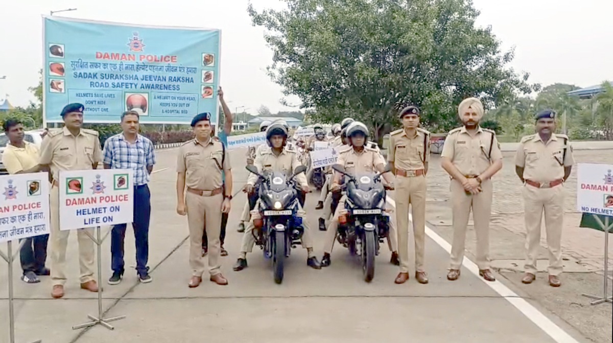 દાનહમાં ટ્રાફિક જાગૃતિ અભિયાન શરુ